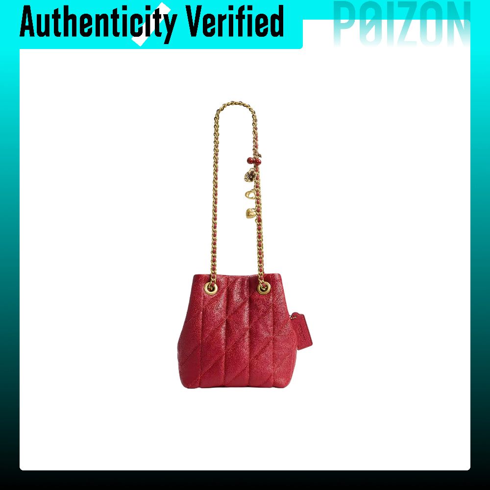 กระเป๋าสะพายข้าง กระเป๋าถือแฟชั่น Coach Jade Sheepskin Women's Poppy Flower สีแดง CER88-B4POP ราคา 37,719 บาท*ส่งฟรี