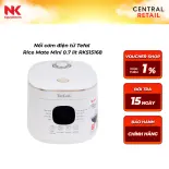 Nồi cơm điện tử Tefal Rice Mate Mini 0.7 lít RK515168
