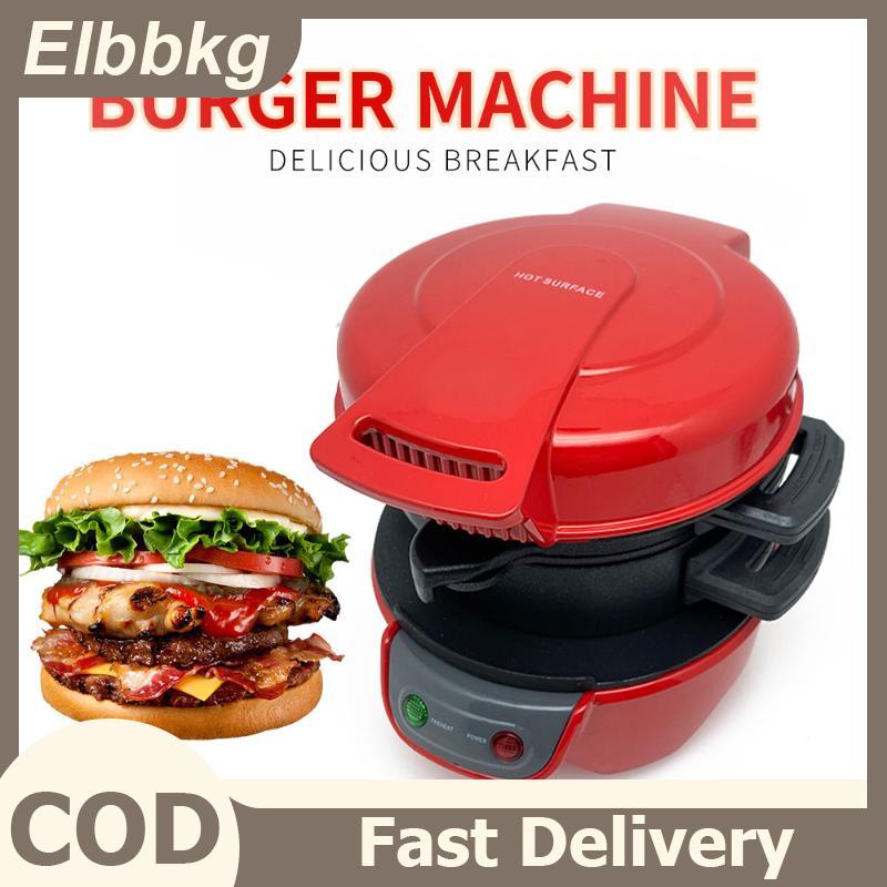 Elbbkg เครื่องทำแซนด์วิชแฮมเบอร์เกอร์พร้อมเครื่องทำไข่เครื่องทำขนมปังแซนวิชอาหารเช้าในครัวเรือน ราคา 705 บาท*ส่งฟรี