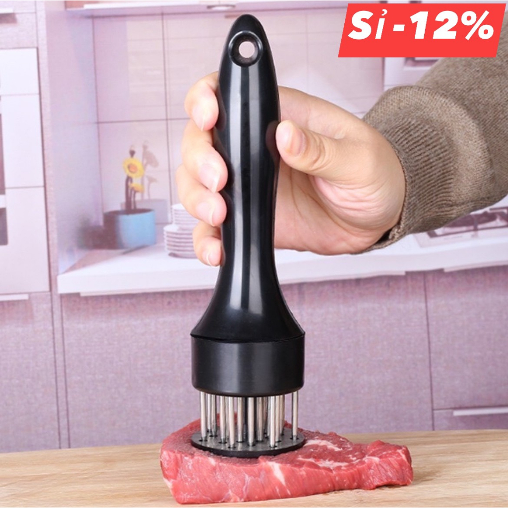 Dụng cụ châm bì, dụng cụ châm thịt, làm mềm thịt, xăm đâm bì tiện lợi dễ sử dụng