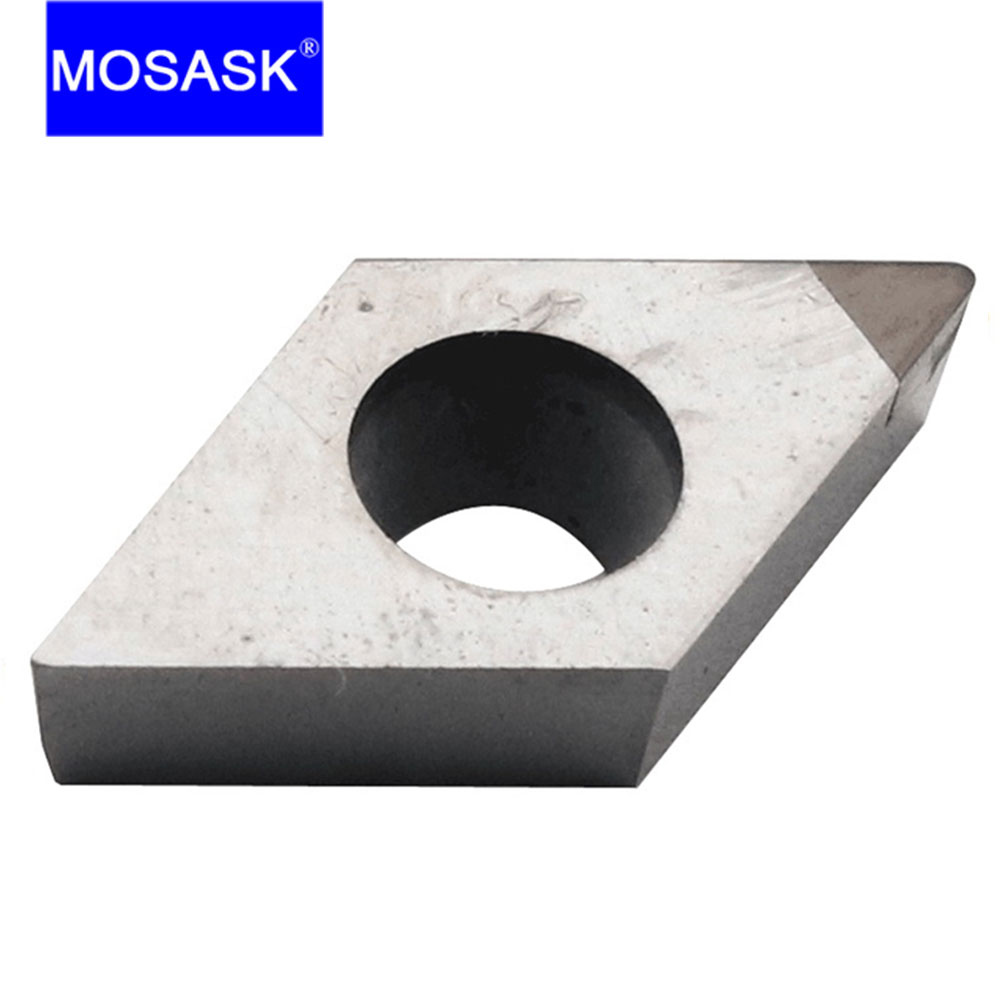 MOSASK 1 cái Tấm DCGT DCGT070202 CBN1 Gang và Vật liệu tôi cứng Gia công hoàn thiện Chèn cacbua xi măng vonfram