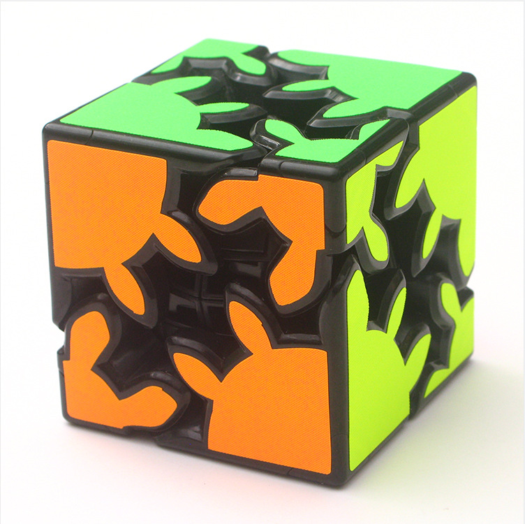 [Z-cube Khối Rubik Bánh Răng Hình Dạng Đặc Biệt Bậc Hai ]2 Đồ Chơi Khối Rubik Vui Nhộn