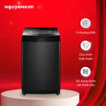 [Free Giao Lắp] Máy giặt cửa trên Aqua Inverter 9 kg AWM9-B316K(B)