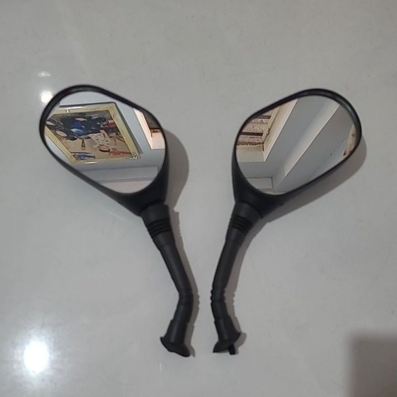  Gương to oval chân 8mm dùng xe cúp xe đạp điện xe  máy điện 