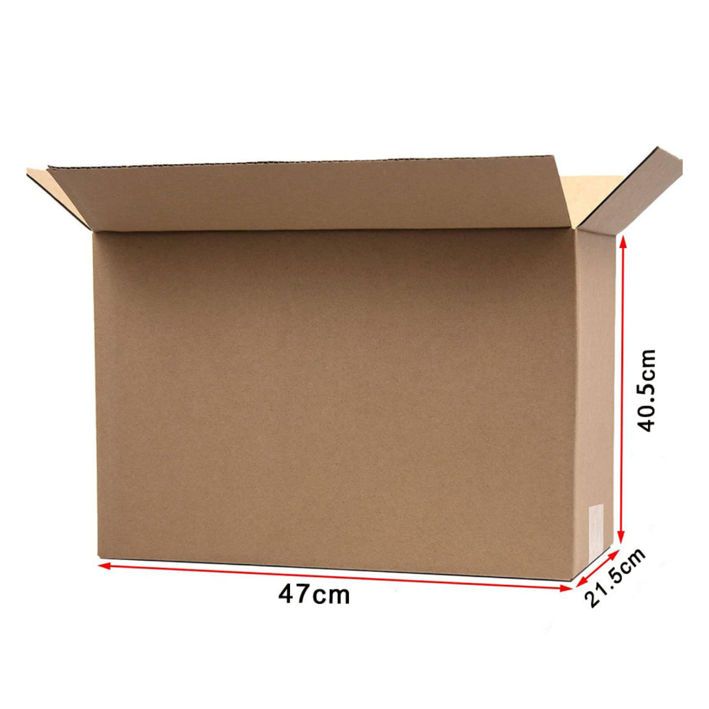 5 PCS Kotak Kadbod Corrugated Shipping Boxes Double Wall Large Strong Foldable Bussiness Moving House Box Heavy Duty 纸箱