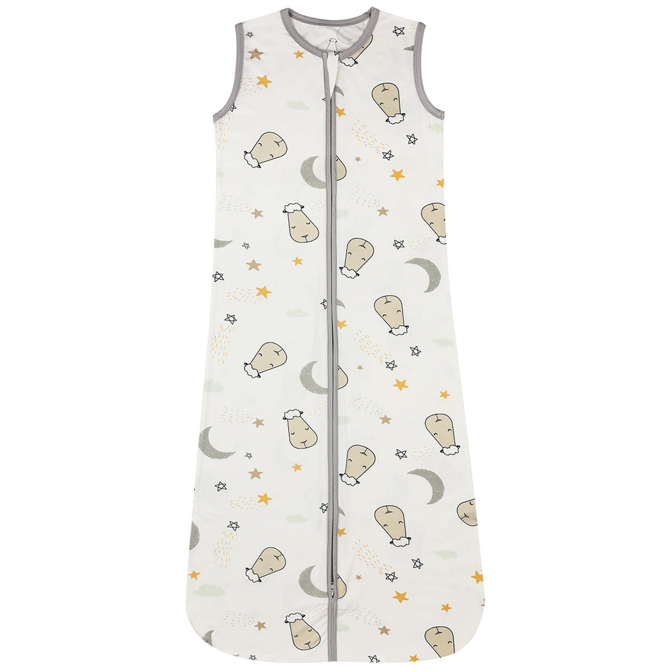 Wearable Blanket Zip Goodnight Baa Baa White