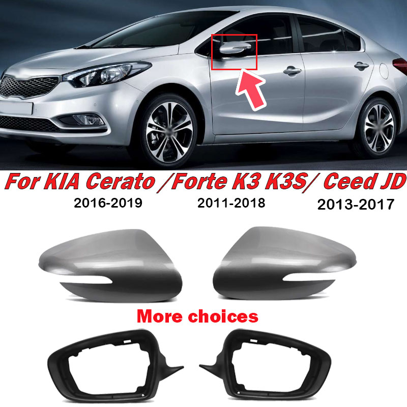 Driver Left Side Power Mirror Heated Signal Smooth for Kia Forte 2017-2018 Sedan Driver Left Side Power Mirror Heated Signal Smooth for Kia Forte 2017-2018 Sedan