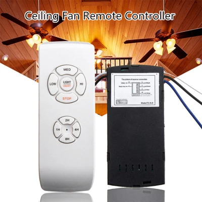 Ceiling Fan Universal Smart 110V/220V Electronic Wireless Timing Lamp Home Accessories Remote Control Kit