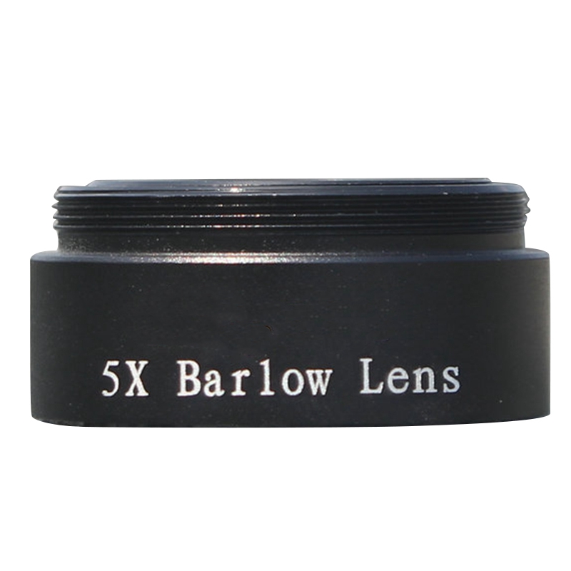 Barlow Lens 5X for Any M28X0.6 Thread 1.25inch Telescope Eyepiece