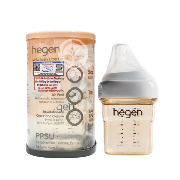 Bình sữa Hegen PPSU 150ml (1-3 M)