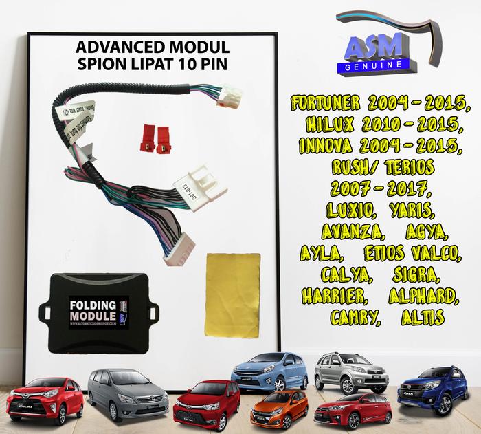 MODUL RETRACT SPION LIPAT AUTO FOLDING OTOMATIS TOYOTA-LULASHOP58 Harga  570,000 Ringgit*Penghantaran Percuma