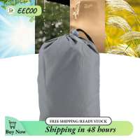 EECOO Pssopp Outdoor Table Cover Material Windproof Design Protects Round Table From Dust and Rain for BBQs Patios and Gardens (Black)