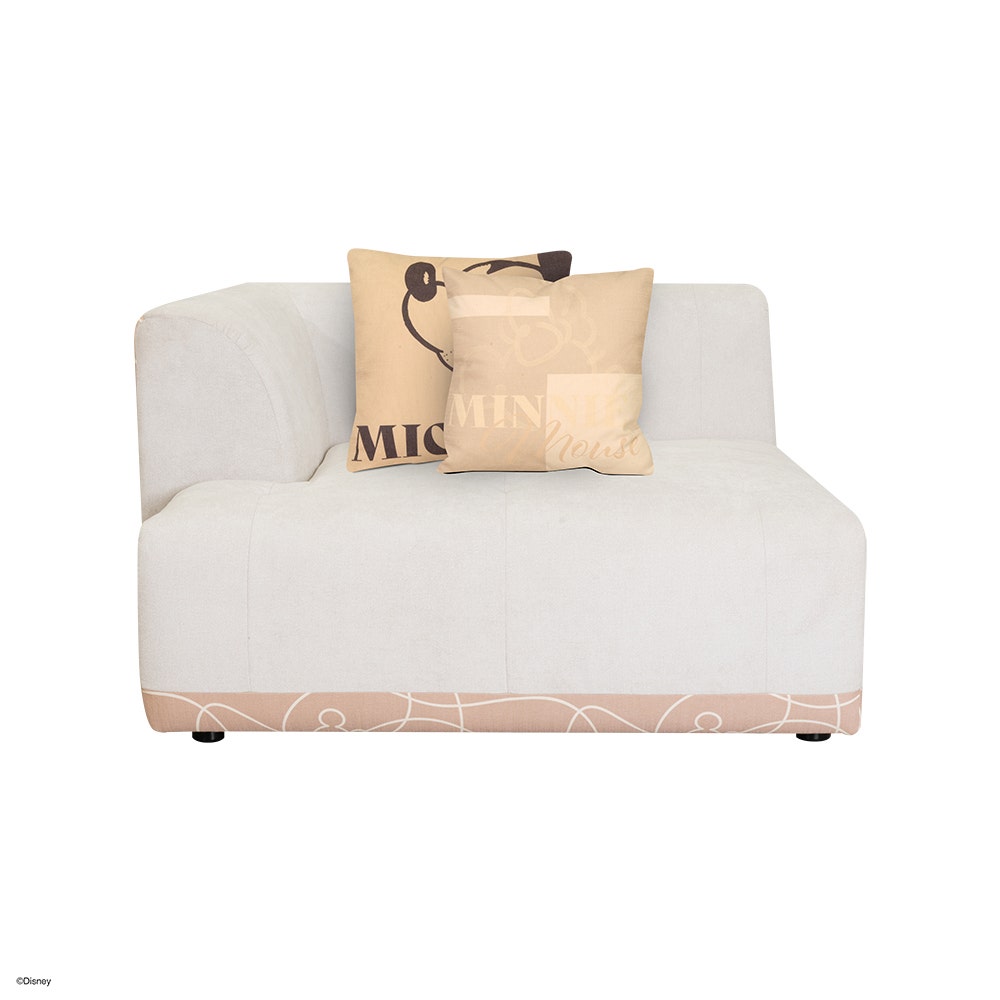 Disney Home โซฟาเข้ามุมซ้าย DISNEY รุ่น MICKEY-A/L สีไลท์เกรย์ (120X116X70 ซม.) - ยี่ห้อ Disney Home ราคา 14,900 บาท*ส่งฟรี