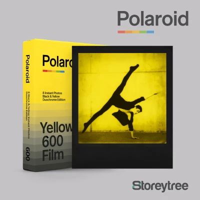 Black & Yellow Duochrome Edition Film for Polaroid 600