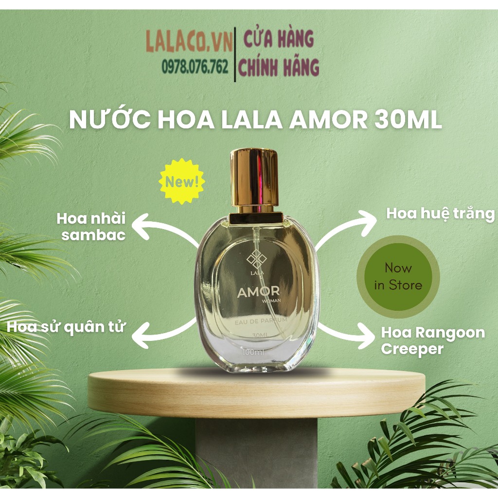  Nước Hoa Nữ LALA AMOR EDP 30ml 