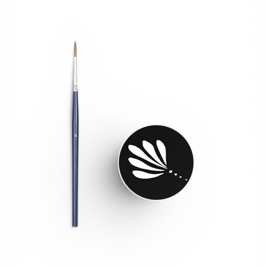 🇲🇾 Anka Bella Face Paint Nylon Brush Body Paint Brush Face Painting Brush Body Painting Brush Water Based Art Supplies