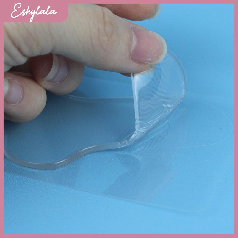 Eshylala Tái sử dụng Silicone các bản vá lỗi chống rimpel Pads Silicone loại bỏ nếp nhăn Sticker mũi Sticker chăm sóc da vá