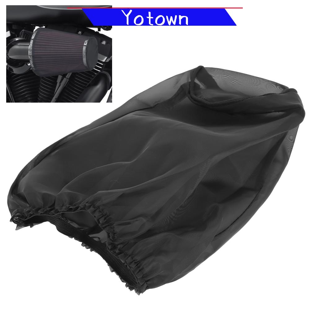 Yotown Xe Máy Nắp Lọc Không Khí Chống Nước Chống Bụi Khe Hút Không Khí Bụi Tất Bảo Vệ Phụ Kiện