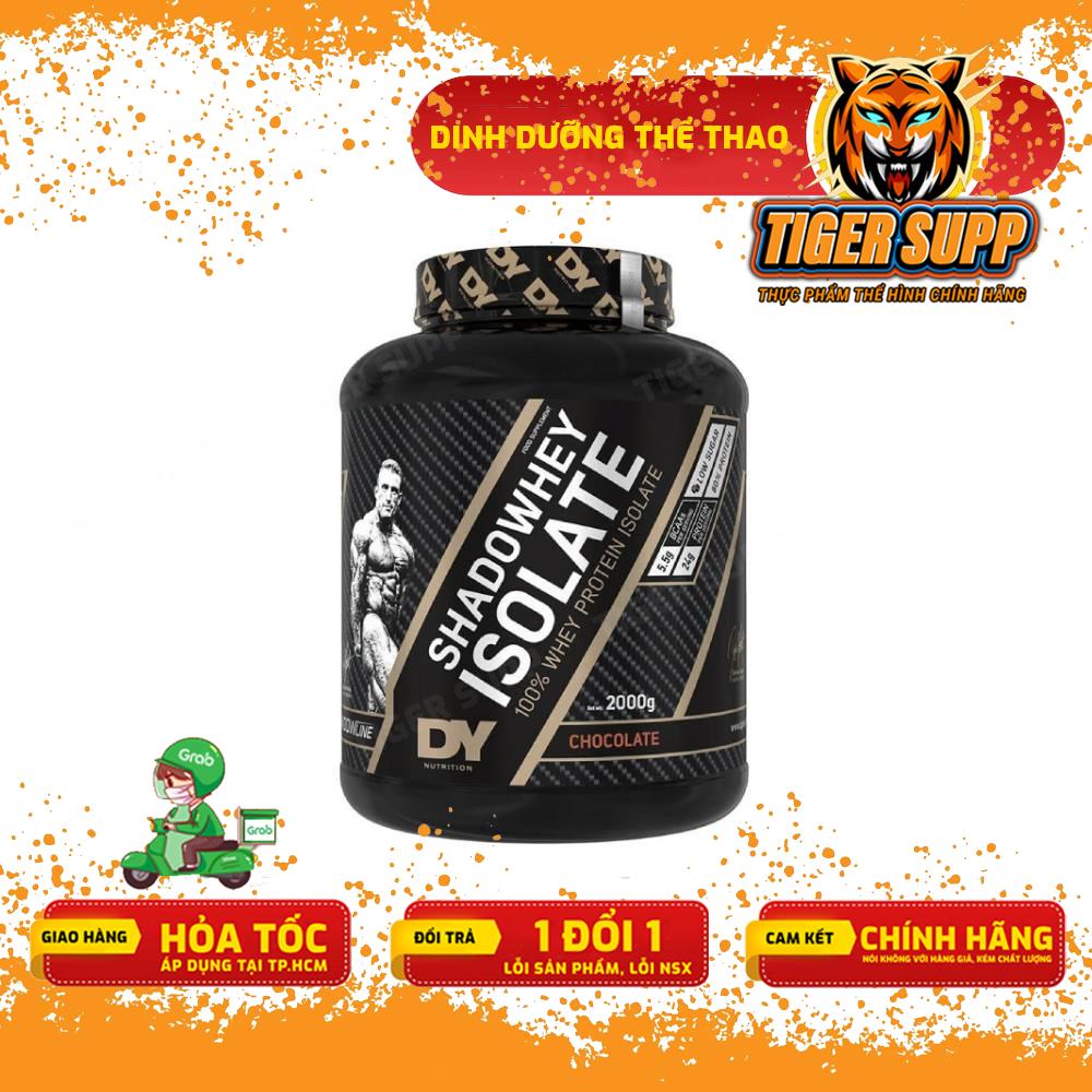 Whey Protein cao cấp DY Shadowhey Isolate 2kg 66 servings cho gymer chuyên nghiệp