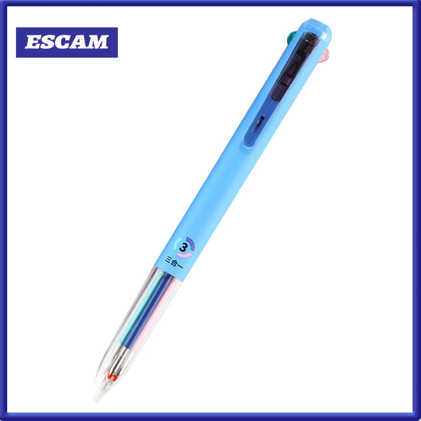 Norman Malthus Premium 0.5mm Quick Dry Ink Pen Color Coding Pen Set 3-in-1 Multicolor Gel Ink Pen 0.5mm Fine Point Retractable Ballpoint Pen – 3 Colors in One for Office School and Home Use Smooth Writing ราคา 52 บาท*ส่งฟรี