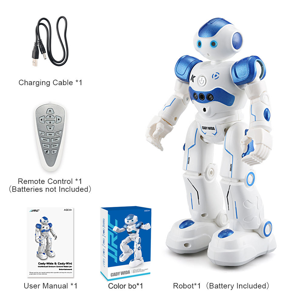 Free Shipping JJRC R2 RC Robot Toy IR Gesture Remote control CADY WIDA Intelligent Vector Smart Robo