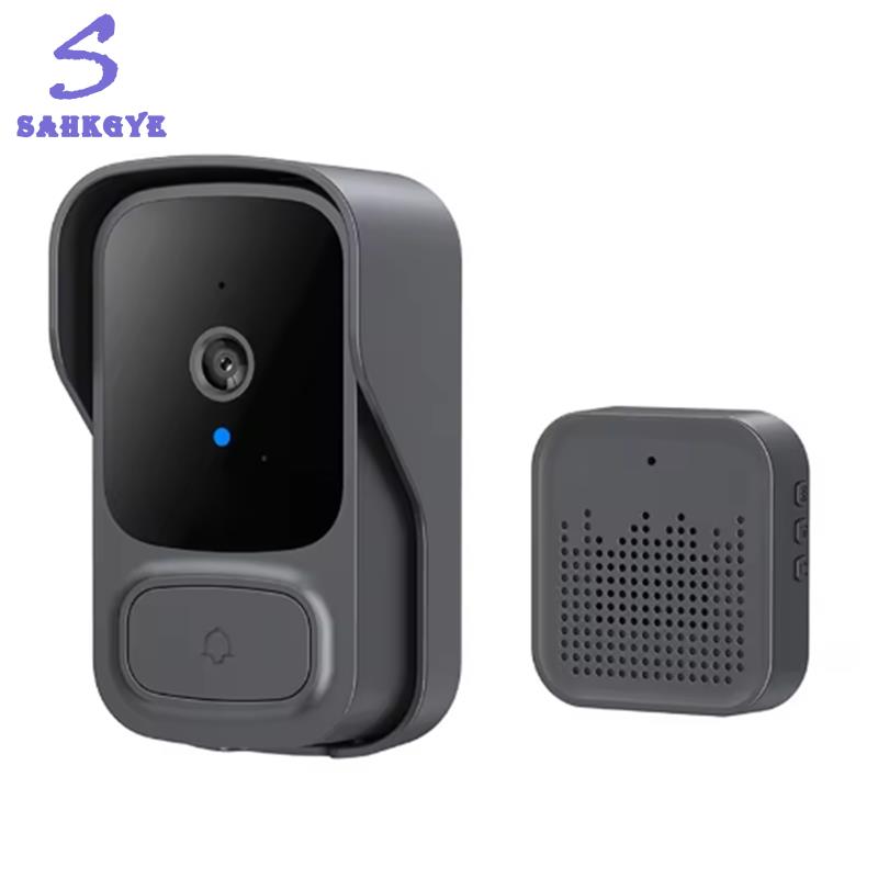 greatbuy666-Home Intercom System WiFi Video Doorbell Phone Wireless Smart Door Viewer Night Vision Camera Home ราคา 854 บาท*ส่งฟรี