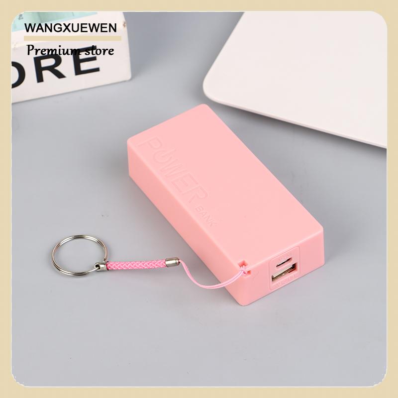 [COD] Điện thoại di động ngân hàng sạc pin gói cho trường hợp tự làm hộp Protable đầy màu sắc stroage hộp - 6