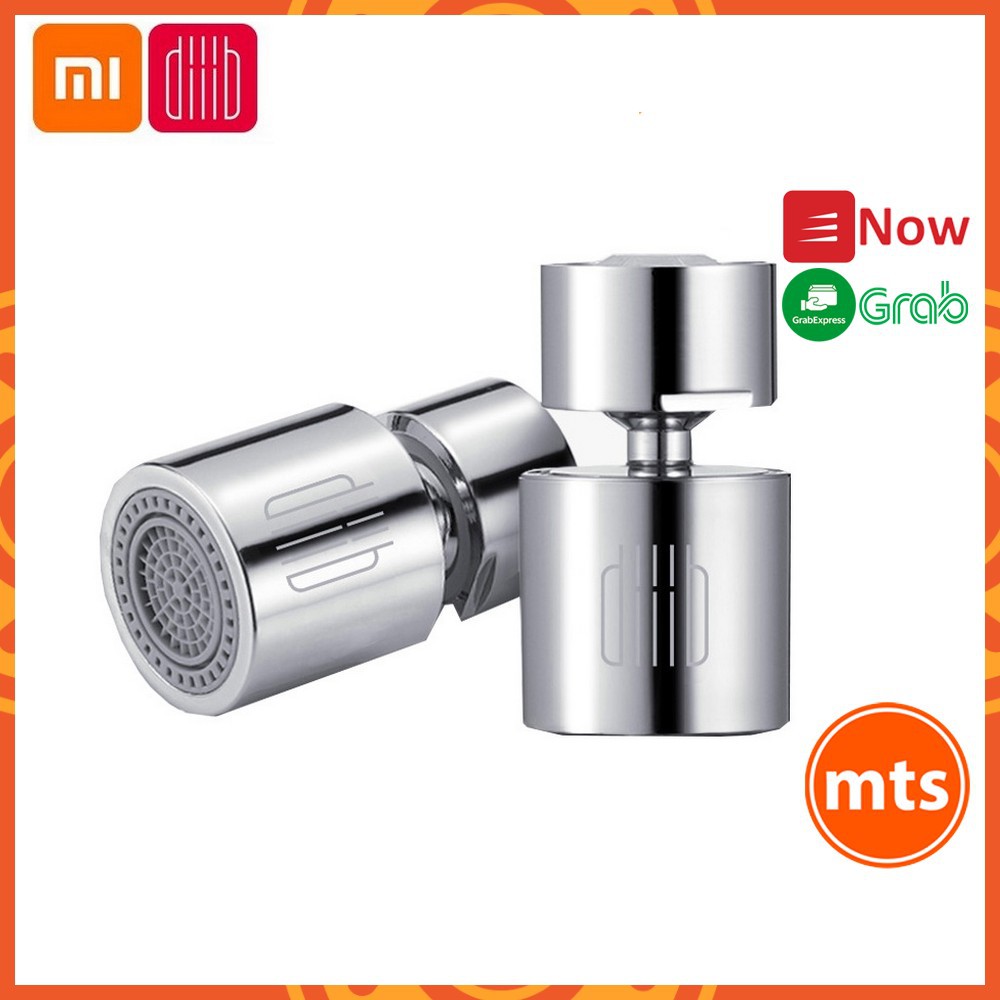 Đầu vòi tăng áp xoay 360 Xiaomi Diiib DXSZ001-1 đầu vòi rửa chén tạo bọt tiết kiệm 1/2 nước