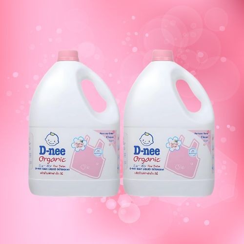 (COMBO 3 CAN) Nước Giặt Dnee Thái 3000ml Thơm Dịu An Toàn Cho Làn Da Bé - Lưu Hương Lâu > /// /// - 3