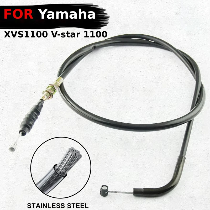Xe Máy Cáp ly hợp dây thép dòng cho Yamaha xvs1100 v-star 1100 Vstar 1100 xvs 1100 xvs1100 phụ kiện phụ tùng