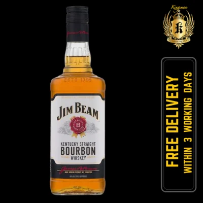 Jim Beam White Bourbon Whisky 75cl