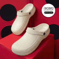 HONU COMFORT Professional Women Close Clogs AntiSlip Waterproof Shoes for Nurse Chef Medical Kitchen