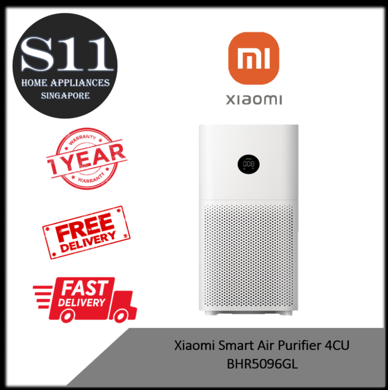 (BULKY)Xiaomi Smart Air Purifier 4 EU +1 YEAR LOCAL WARRANTY +FAST DELIVERY Singapore