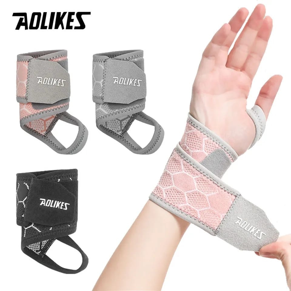 AOLIKES 8001 Pelindung Pergelangan Tangan Hand Wrap Hand Wrist Band - Wristband Handwrap Pelindung Lengan Tangan