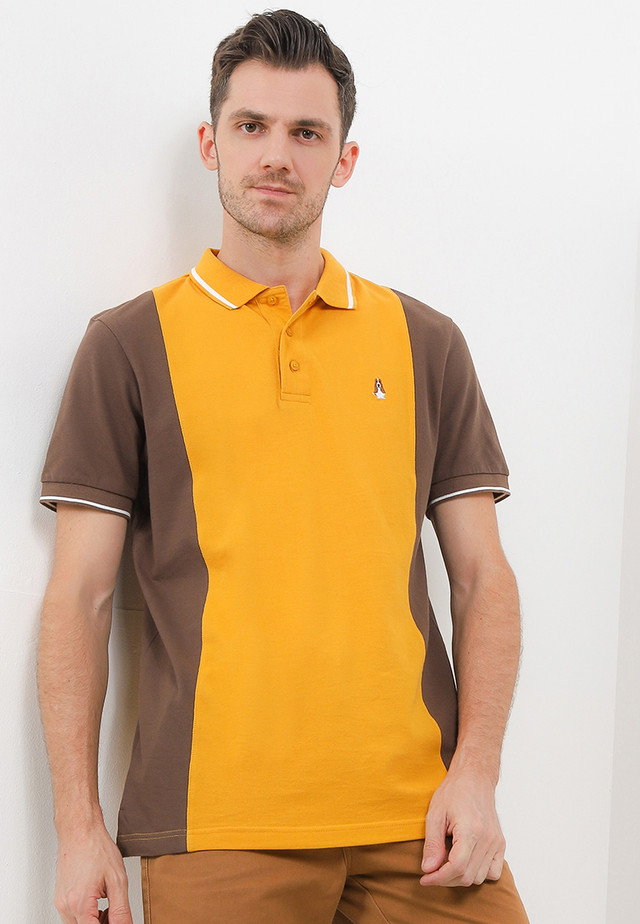 Hush Puppies Kaos Polo Pria Warden Brown Harga 200,000 rupiah*Gratis Ongkir