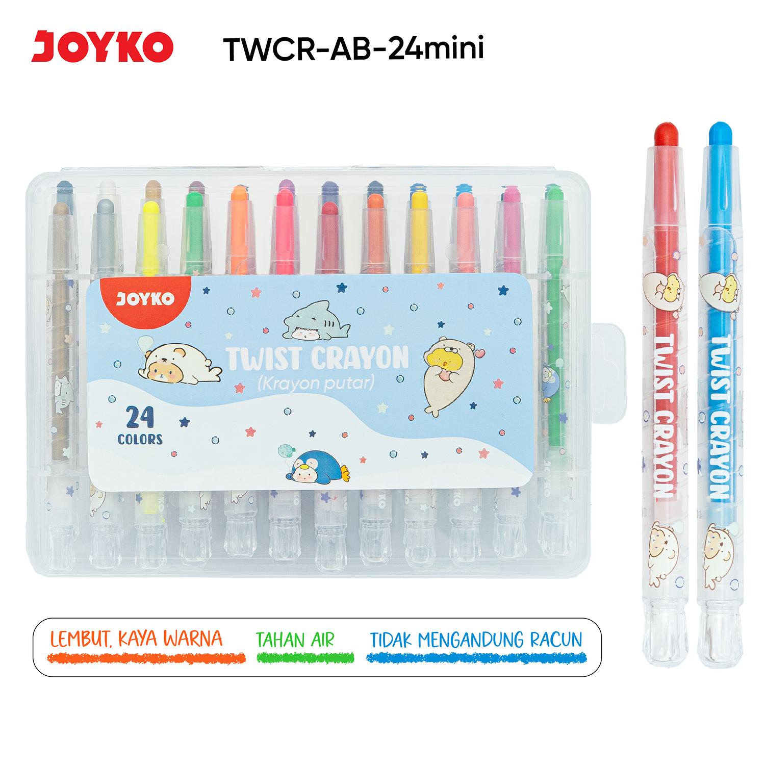 JOYKO Krayon Putar Mini Twist Crayon TWCR-AB