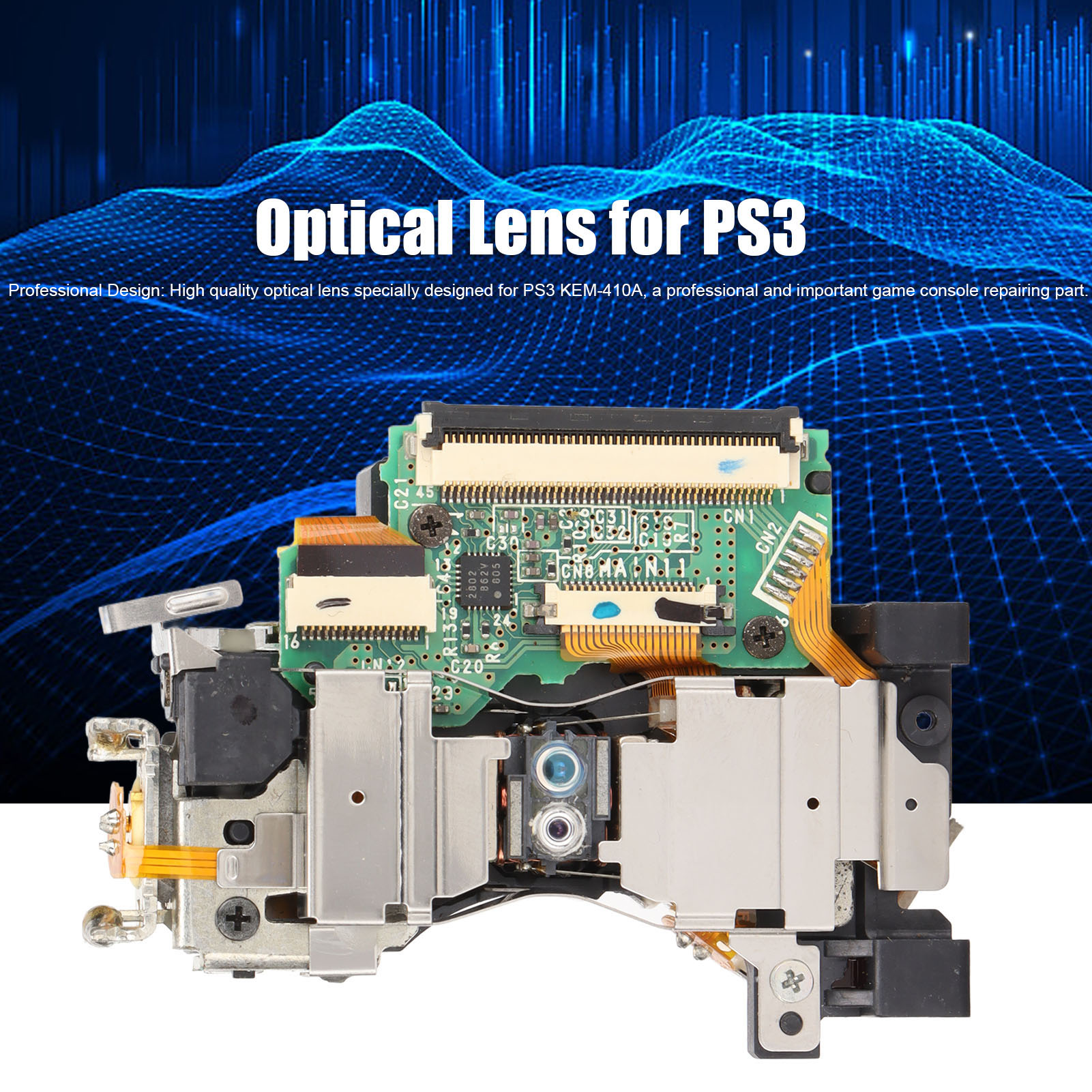 Game Console Optical Lens Controller Laser Lens Professional Precise Interface Stable for PS3 KEM‑410A ราคา  205 บาท*ส่งฟรี