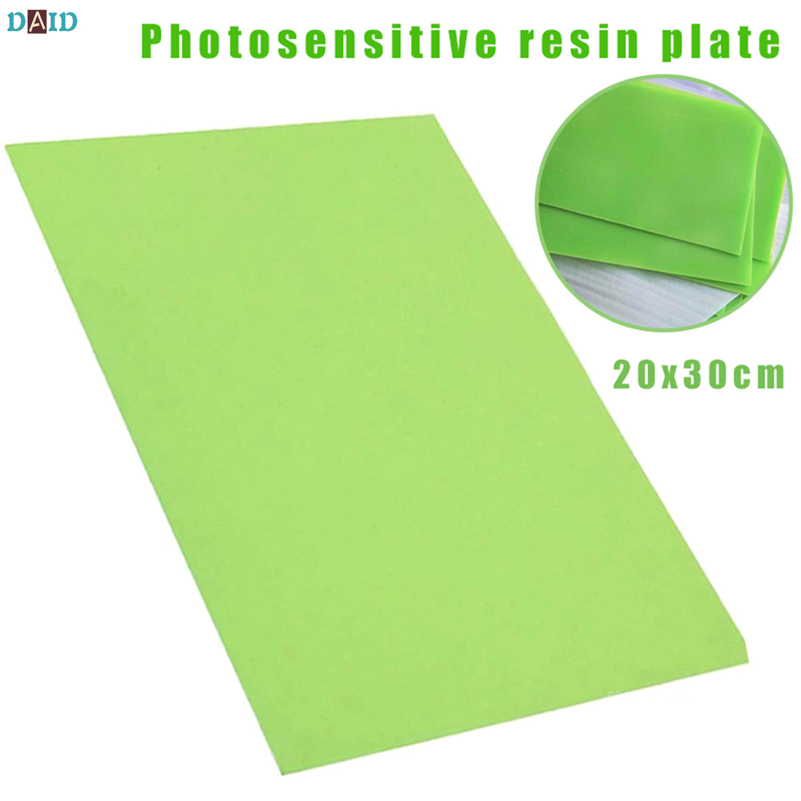 20x30cm Resin Stamp Plate Making DIY Image Photopolymer Plate for Handmade Personal Stamps DAI-MY