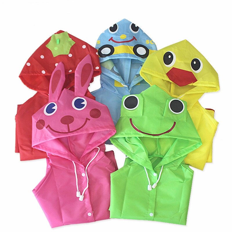D2 Outdoor 1PC Cartoon Animal Style Waterproof Kids Raincoat For Children Rain Coat Rainwear/Rainsuit Student Poncho Suit ราคา  327 บาท*ส่งฟรี