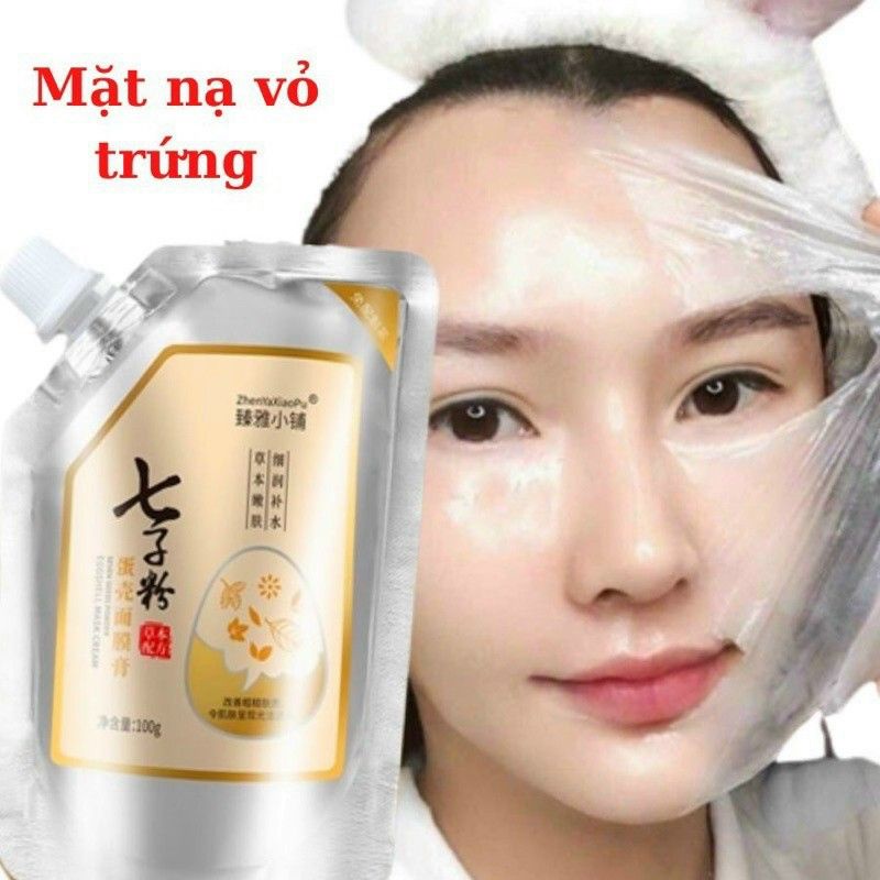 Mặt nạ lột trứng vàng vanekaa thái lan bổ sung collagen