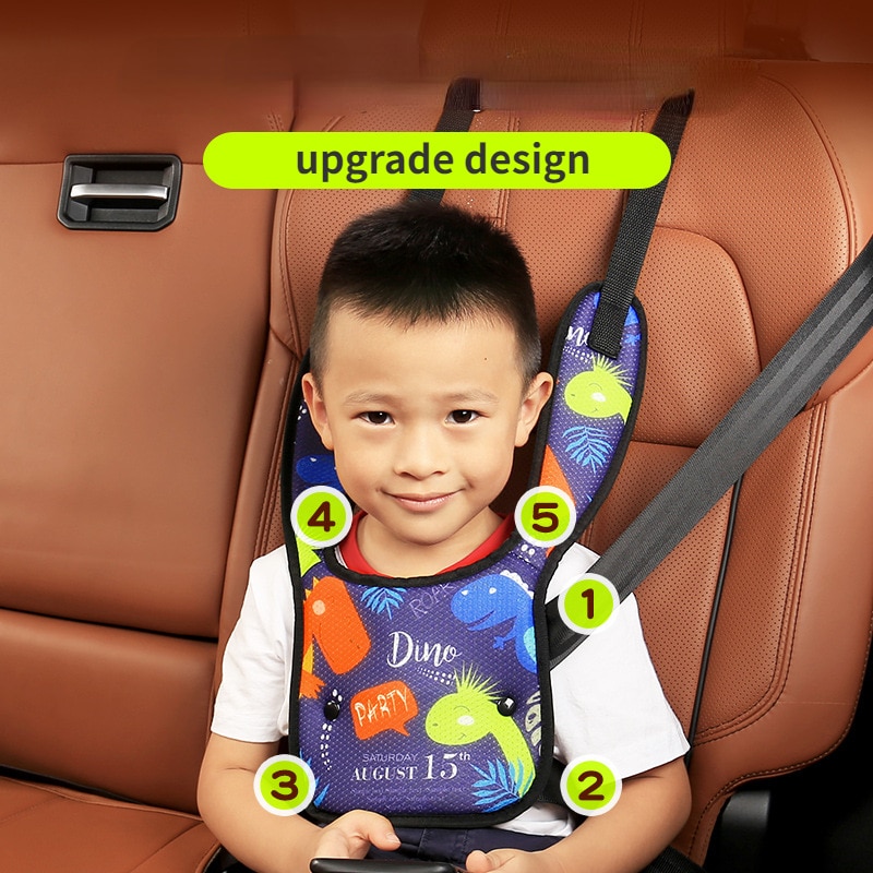 Nâng cấp dây an toàn cho trẻ em Phụ kiện có thể điều chỉnh dây an toàn cho trẻ sơ sinh Tay áo nội thất xe hơi Pat 2023 Portable