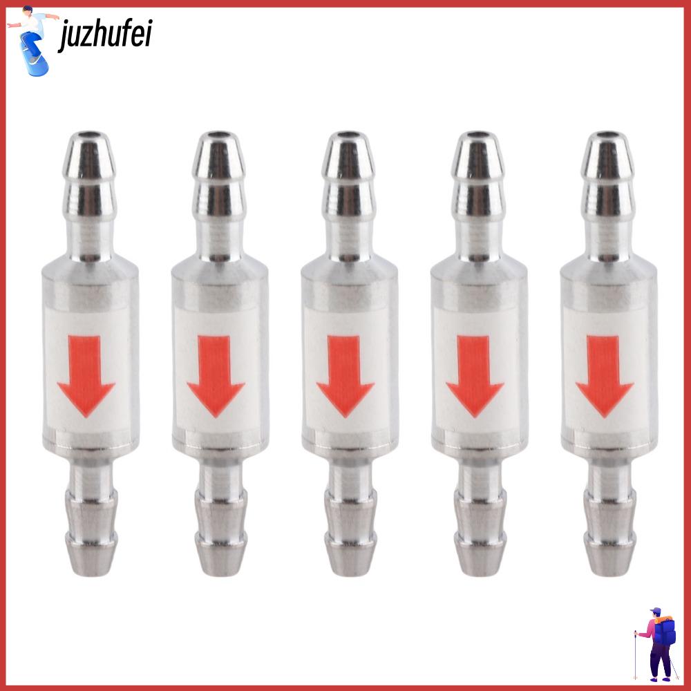 JUZHUFEI 5PCS Set 1 cách Van kiểm tra Bằng chứng bền bỉ Thép không gỉ Van kiểm tra bể cá Phụ kiện Dễ dàng cài đặt Van kiểm tra CO2 Bể cá