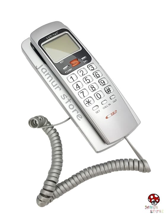 TELEPON GAGANG / TELPON RUMAH KABEL SAHITEL S37 SILVER-Shelishop13 Harga  256,000 Ringgit*Penghantaran Percuma