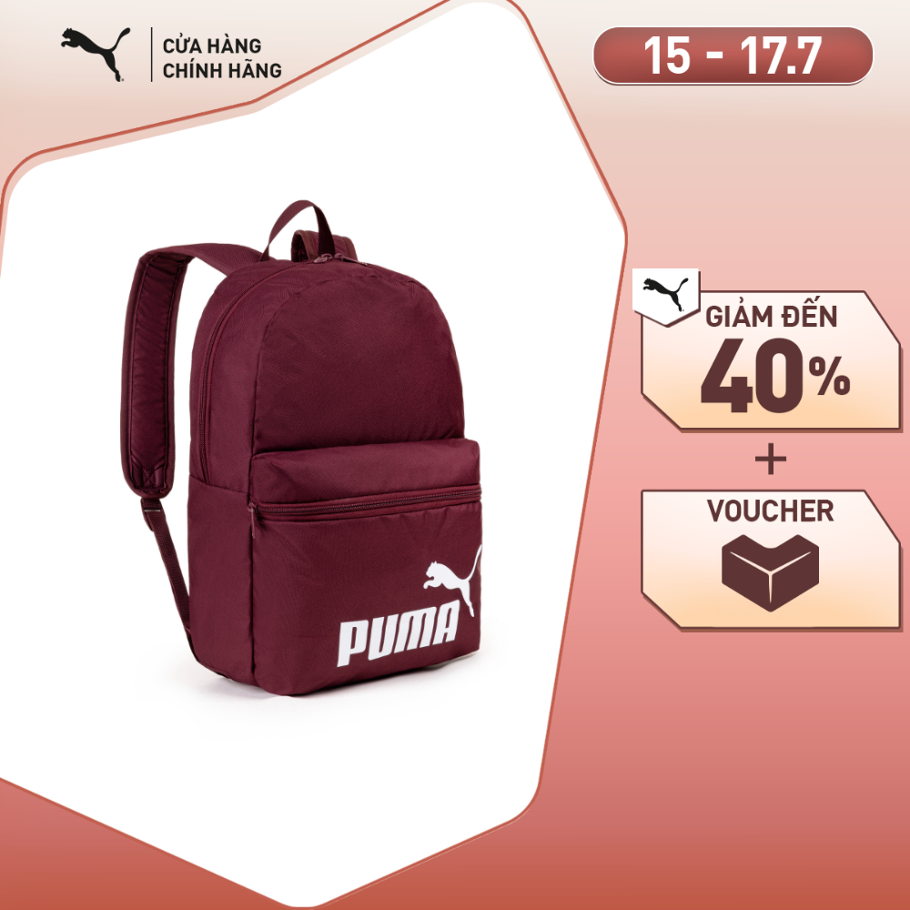 Balo Thể Thao PUMA Unisex Phase Backpack Dark Jasper Màu Đỏ