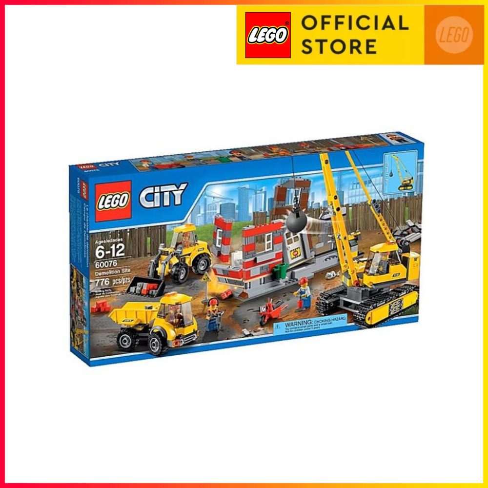 LEGO 60076 60075 60074 60073 60072 City Series 776pcs 6+ Đồ Chơi Lắp Ráp