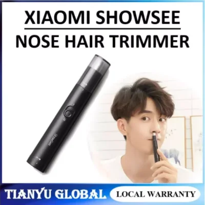 XIAOMI SHOWSEE Electric Nose Trimmers Portable Mini Nose Hair Shaver Hair Clipper Cleaner Removal