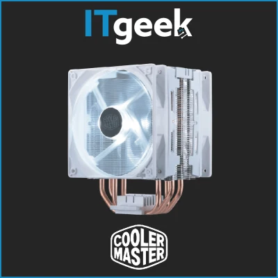 Cooler Master 212 Hyper LED Turbo CPU Air Cooler - White Edition