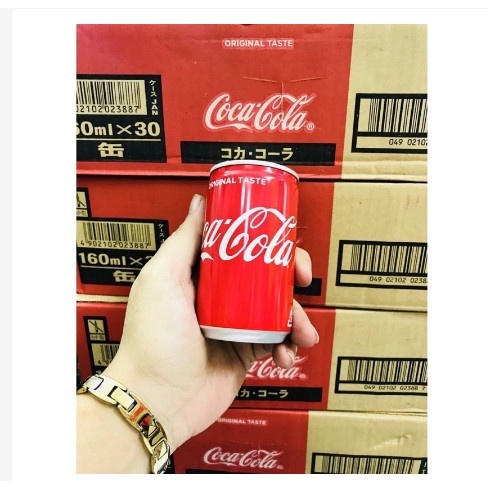 Lẻ  Coca Cola lon, coca cola chai nhí Nhật Bản giải khát 160ml