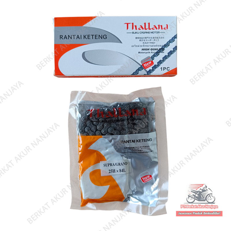 Thalland Rantai Keteng 25H 84L SUPRA GRAND - 1 pcs Harga 23,460 rupiah*Gratis Ongkir
