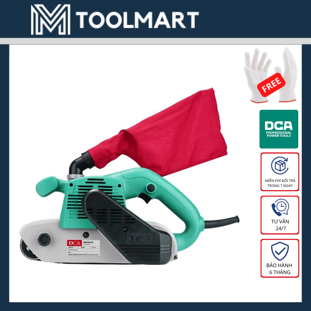 114x234mm MÁY CHÀ NHÁM TĂNG DCA 1200W - HÀNG CHÍNH HÃNG - AST610
